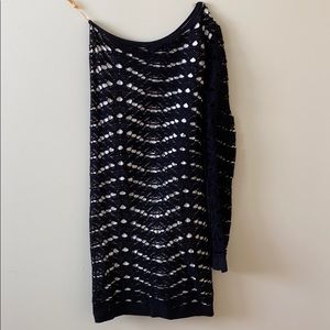 Black lace bodycon dress